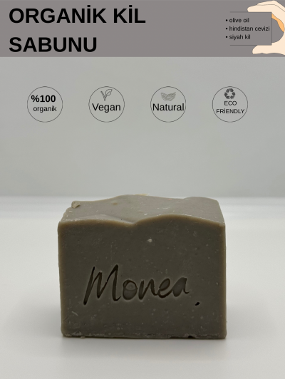 Organik Siyah Kil Sabunu