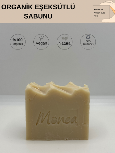 Organik Eşek Sütlü Sabun